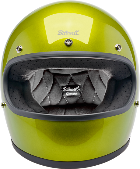 Gringo Helmet - Metallic Lime - Small