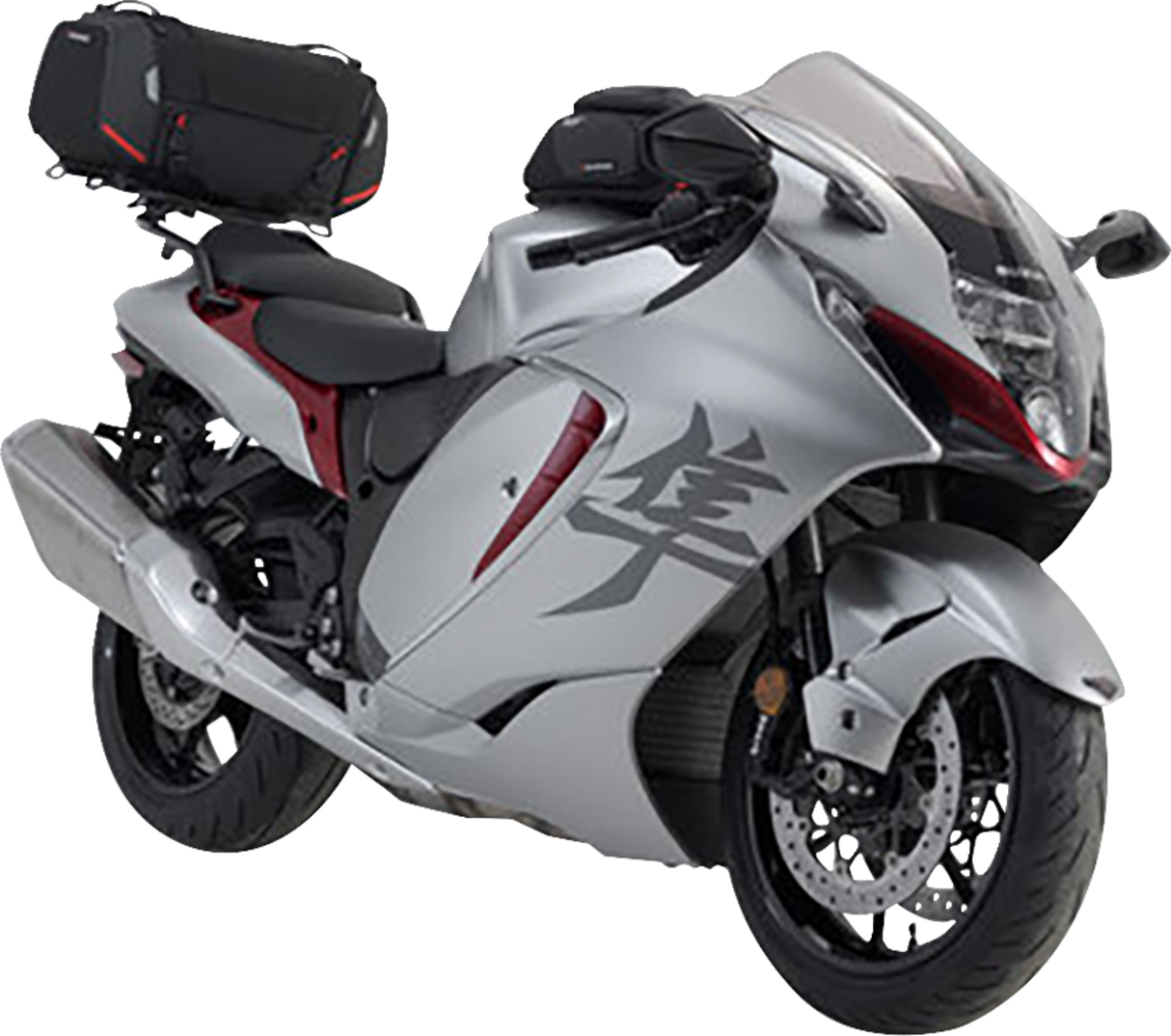 Rackpack Tail Bag System - Black - Suzuki GSX 1300 R Hayabusa \'20-\'24 2020 - 2024