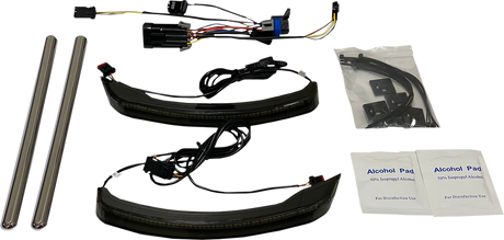 Saddlebag Lights - Low Profile - Smoke Lens - Indian 2015 - 2024