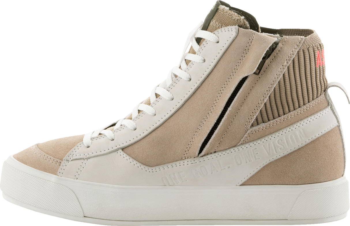 Stella Stated Podium Shoes - White/Brown - US 11 / EU 43.5