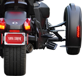 Combat Boards - Passenger - Black w/ Contrast Cut - Ryker \'19-\'24 2019 - 2024