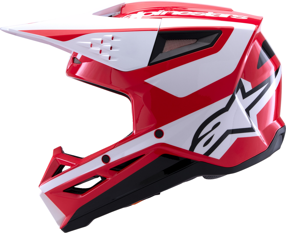 SM3 Helmet - Heat - Gloss Red/White/Black - Large
