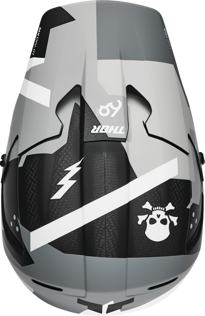 Reflex Sport Helmet - Carbon Brave - MIPS® - Gray/White - Large