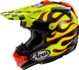 VX-Pro4 Helmet - Flame - Yellow - XL