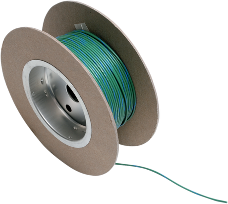 100\' Wire Spool - 18 Gauge - Green/Blue