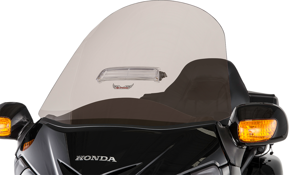 Sport Touring Windshield - 28\" - Smoke - Vented - GL1800 2001 - 2014