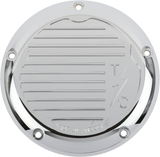 M8 - Derby Cover Finned - Chrome 2016 - 2020