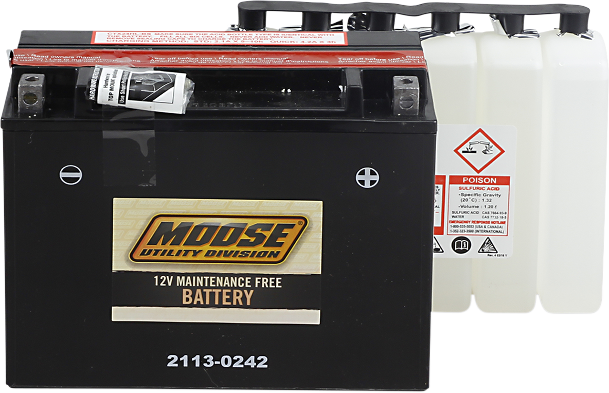 AGM Battery - YTX24HL-BS 2006 - 2015