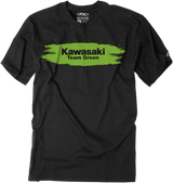 Youth Kawasaki Team Green T-Shirt - Black - Large