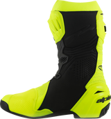 Supertech R Vented Boots - Fluorescent Yellow/Black - US 12.5 / EU 48