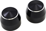 Axle Caps - Black - Elite - 25 mm 2007 - 2020