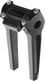 Risers - Straight - 8\" - Gauge Cutout - Black 2018 - 2021