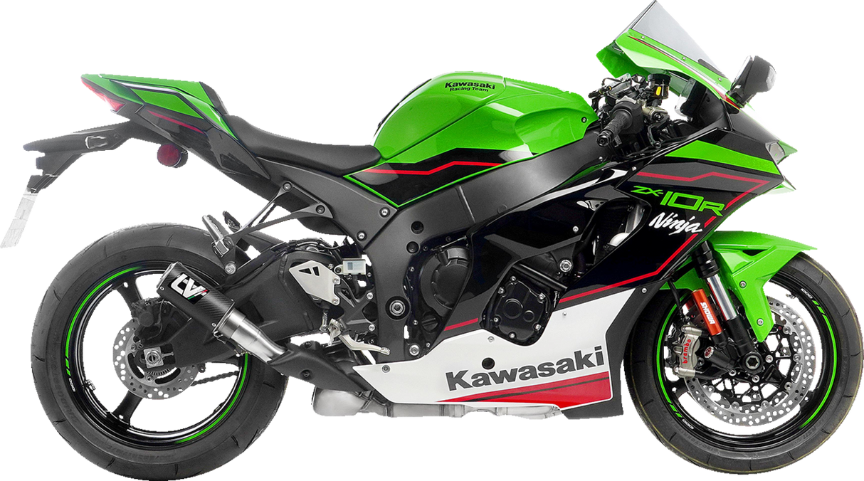 LV Corsa Slip-On Muffler - Carbon 2016 - 2023