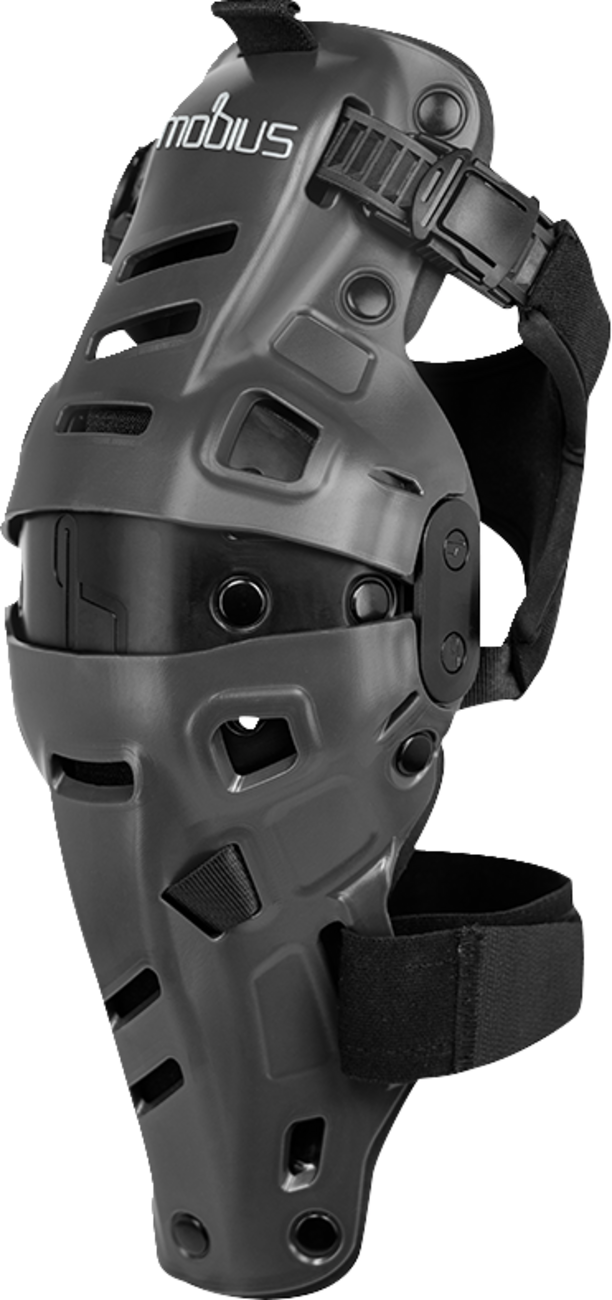 X8H Hybrid Knee Support - Gray/Black - 2XS/XS