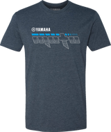Yamaha Racing Moto T-Shirt - Navy - Medium