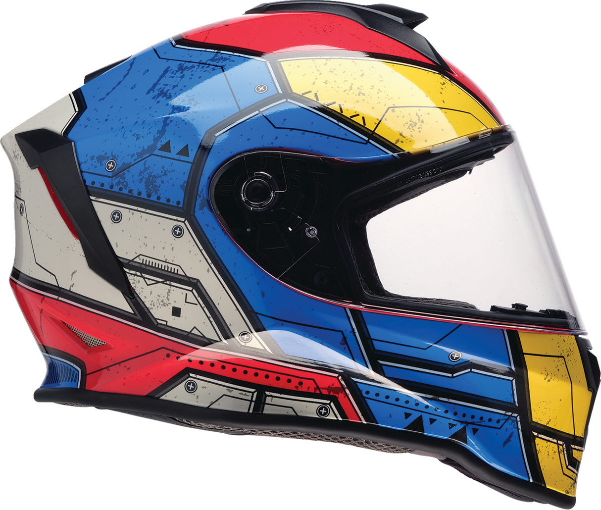 Youth Warrant 2.0 Helmet - Sentinel - Blue/Yellow - Large