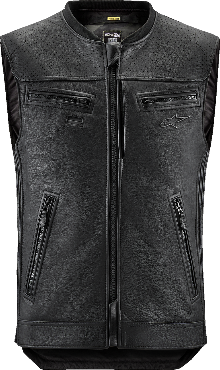 Tech-Air® 3 v2 Leather Vest - Black - Small