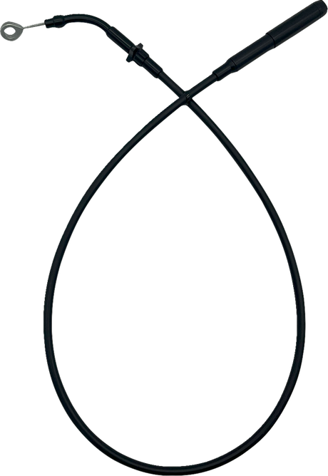EZ Install Upper Clutch Cable - FLTR/FLHX \'21-\'23 - +8\" - Black 2021 - 2023