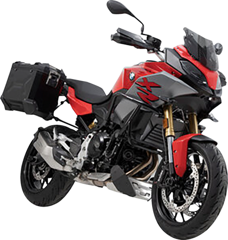 TRAX ADV Aluminum Case System - Black - BMW F 900 \'20-\'24 2020 - 2024