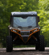 Front Bumper/Skid Plate with Amber Lights - Orange - RZR XP 1000 2024 - 2025