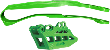Chain Guide 2.0 and Slider Kit - Kawasaki KX250F/KX450F - Green 2016 - 2021