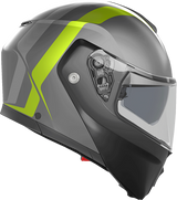 Streetmodular Helmet - Resia - Matte Gray/Black/Yellow Fluo - Small