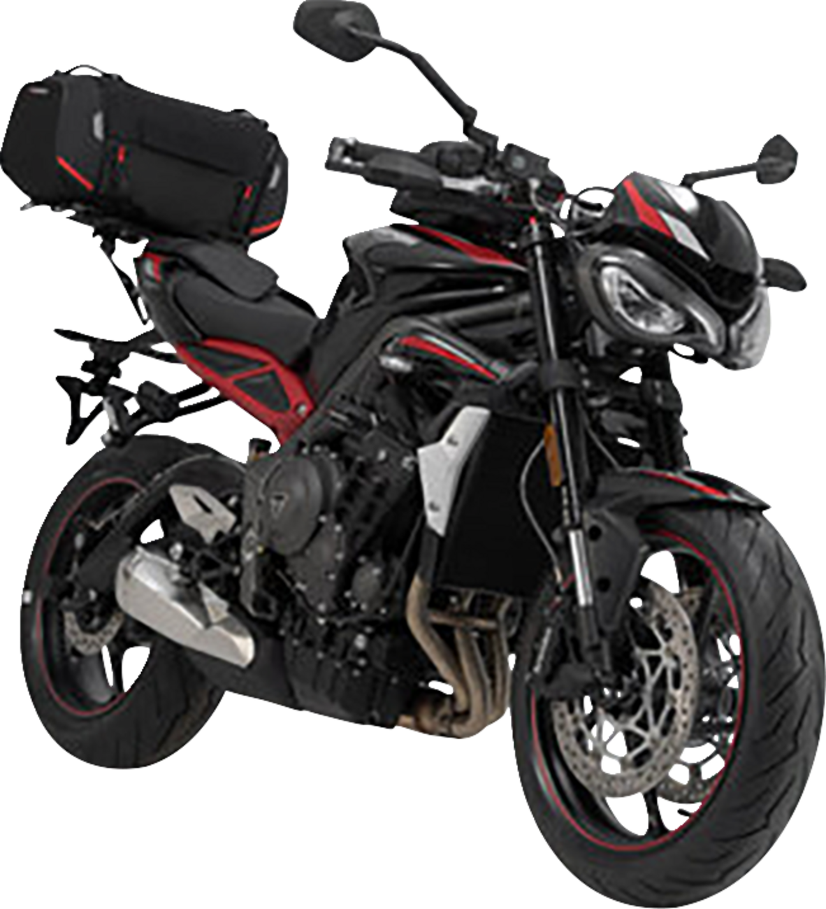 Rackpack Tail Bag System - Black - Suzuki SV650 \'17-\'24 2017 - 2024
