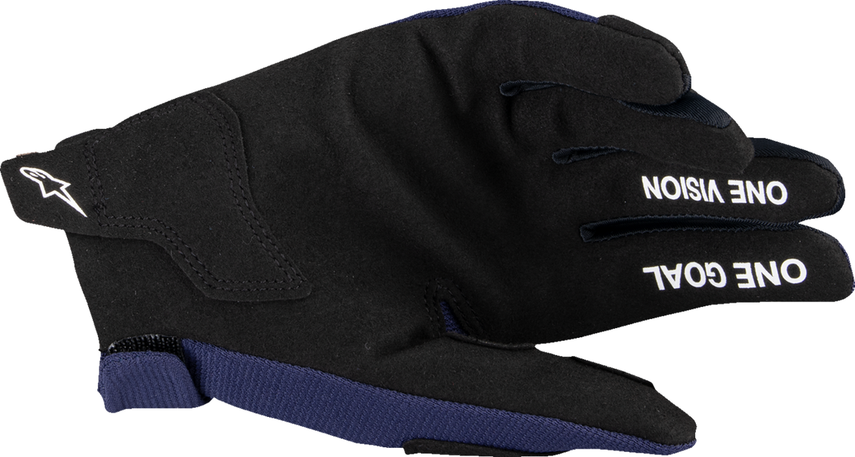 Youth Radar MX Gloves - Night Navy/White - XS