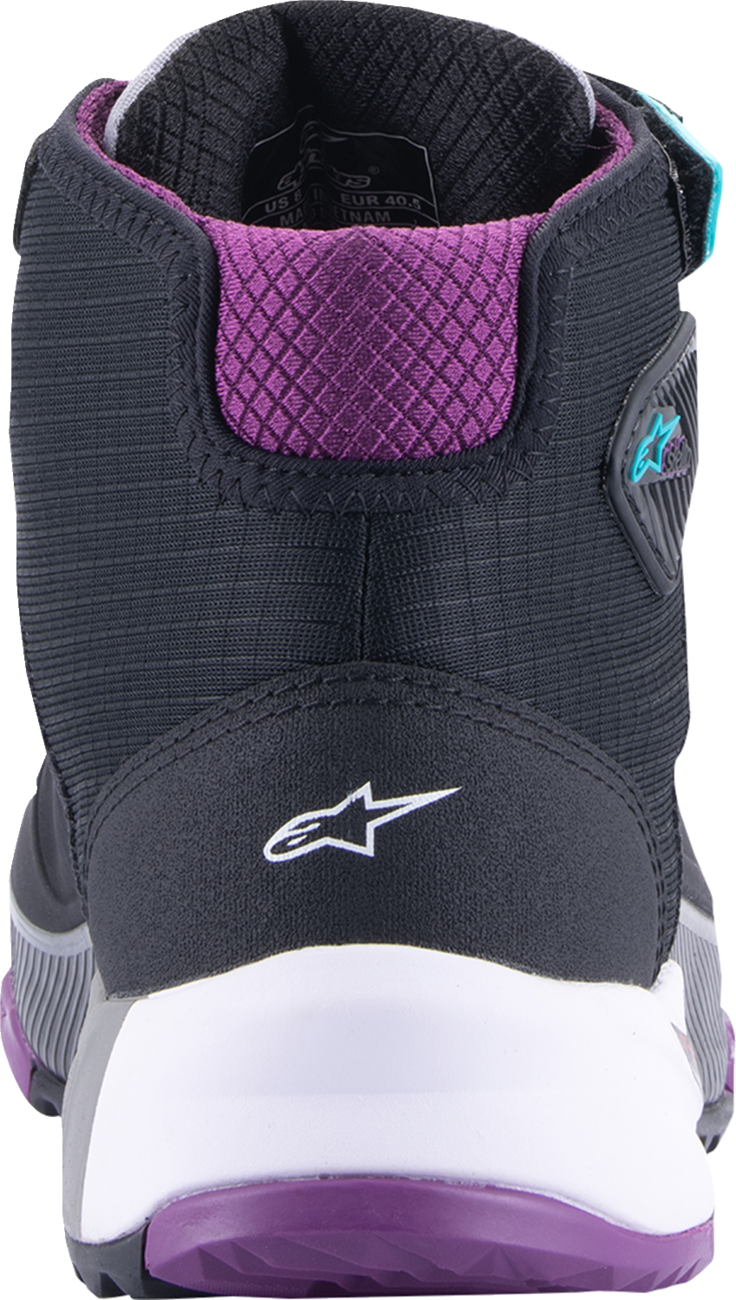Stella CR-X Drystar® Shoes - Black/Gray/Teal/Purple - US 7