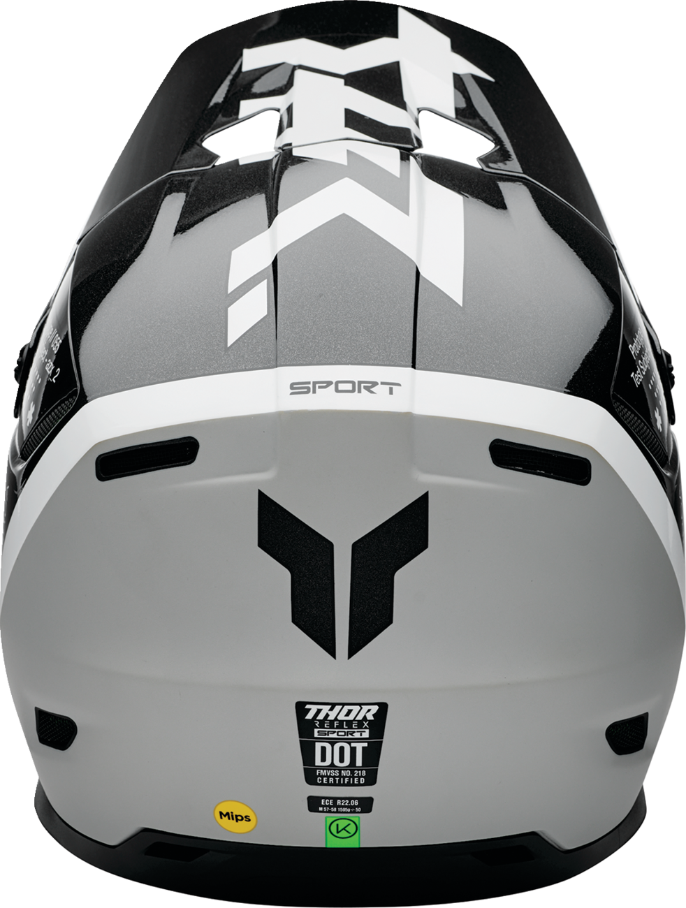Reflex Sport Helmet - Riot - MIPS® - Black/White - Small