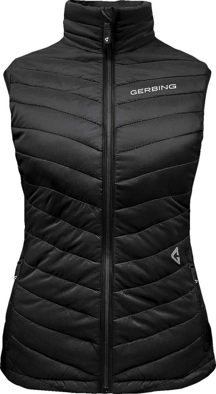 Women\'s 7V Khione Puffer Heated Vest 2.0 - Black - Large