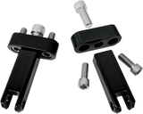 Passenger Peg Mounts - Black - FLH/FLT 1999 - 2022