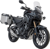 TRAX ADV Aluminum Case System - Silver - Honda CB/CBR/NX 500 \'13-\'24 2013 - 2024