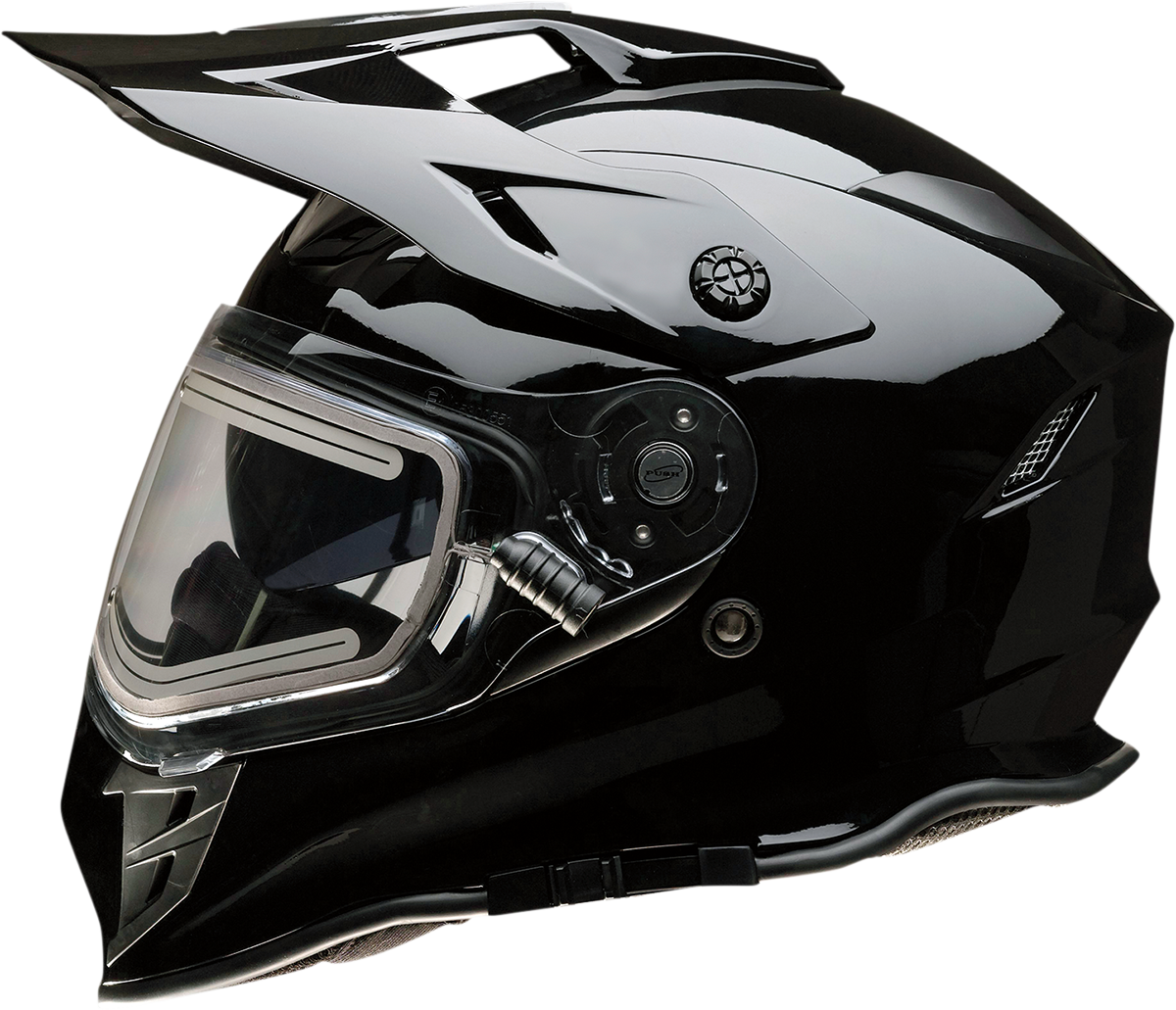 Range Snow Helmet - Electric - Black - Medium