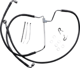 Brake Line - Front - Black - +2\" 2014 - 2019