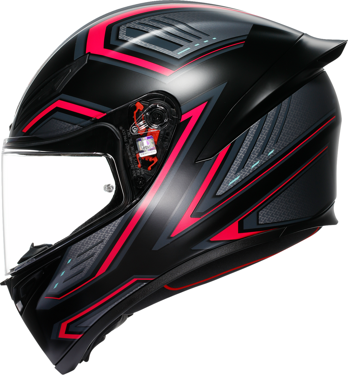 K1 S Helmet - Sling - Matte Black/Pink - 2XL