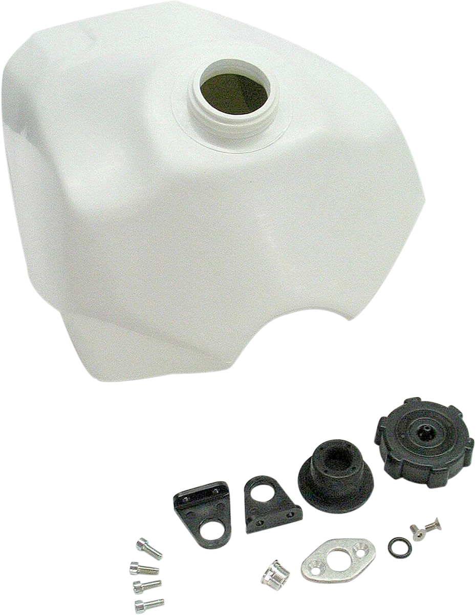 Large-Capacity Gas Tank - White - Honda - 3.0 Gallon 1985 - 1986