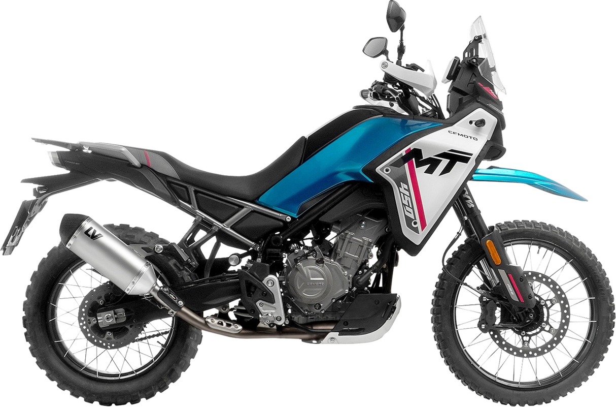 LV-14 Black Edition Slip-On Muffler - CFMOTO 450 MT