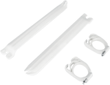 Fork Tube Protectors - White - KX - \'91-\'93 1991 - 1993