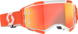 Fury Goggle - Orange - Orange Chrome Works Lens