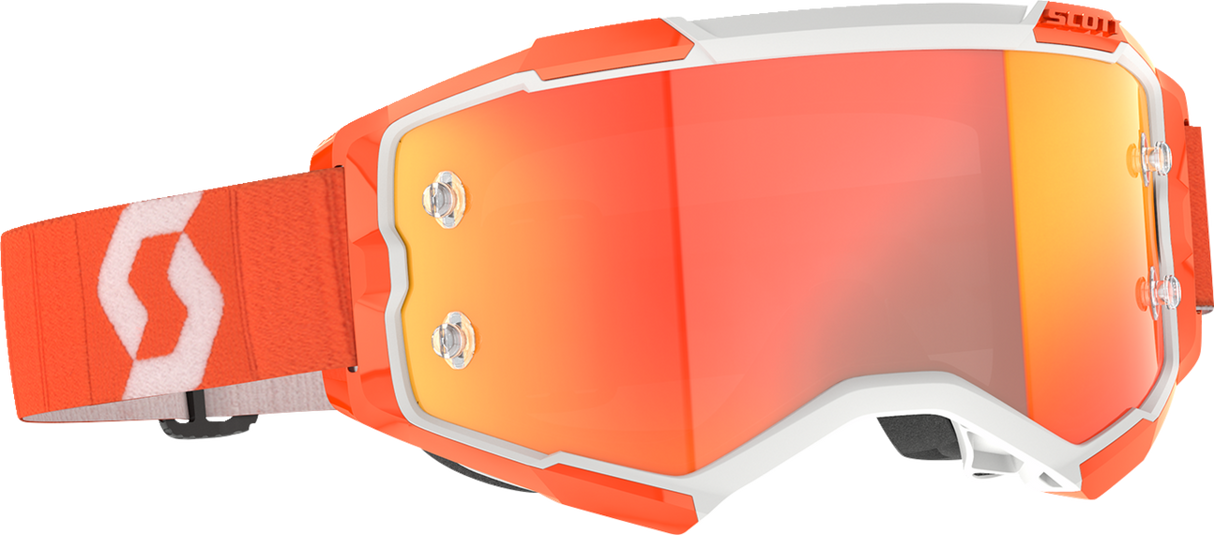 Fury Goggle - Orange - Orange Chrome Works Lens