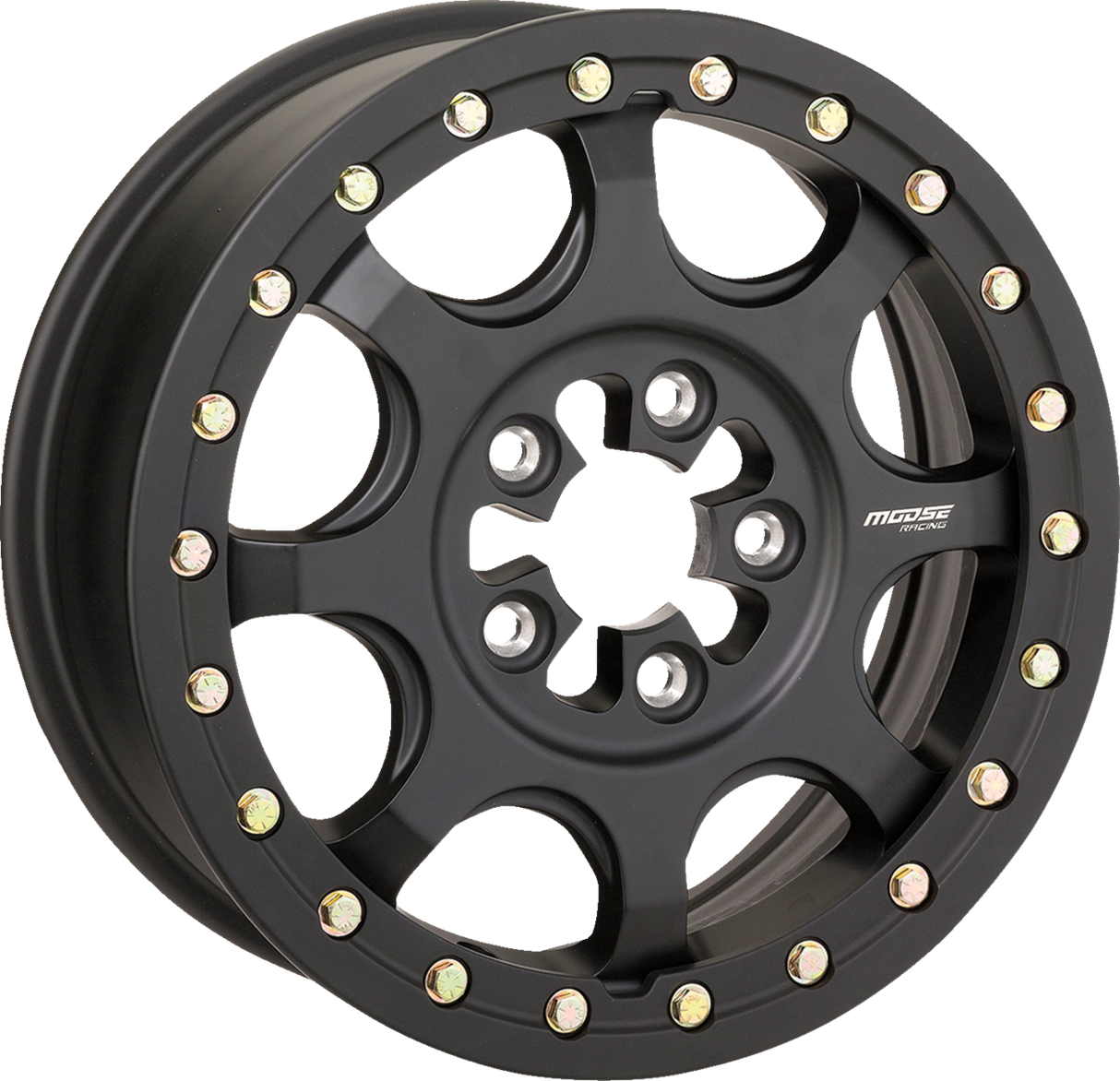 Wheel - 351X - 5-Lug/Beadlock - Front/Rear - Satin Black - 15x7 - 5/4.5 - 5+2 2022 - 2025