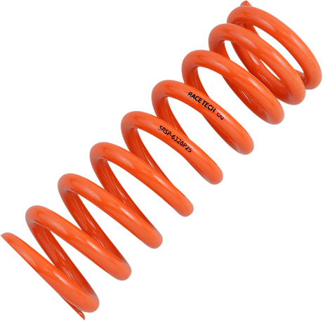 Progressively Wound Shock Spring - Orange - P25 - Spring Rate 493 lbs/in 1994 - 2002