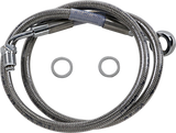 Brake Line - +8\" - Stainless Steel - \'18-\'22 Softail 2018 - 2023