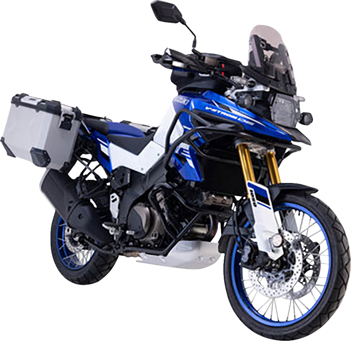 TRAX ADV Aluminum Case System - Silver - Suzuki V-Strom 1050 DE \'23-\'24 2023 - 2024