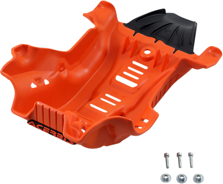 Skid Plate - Orange/Black - Gas Gas | Husqvarna | KTM 2019 - 2023