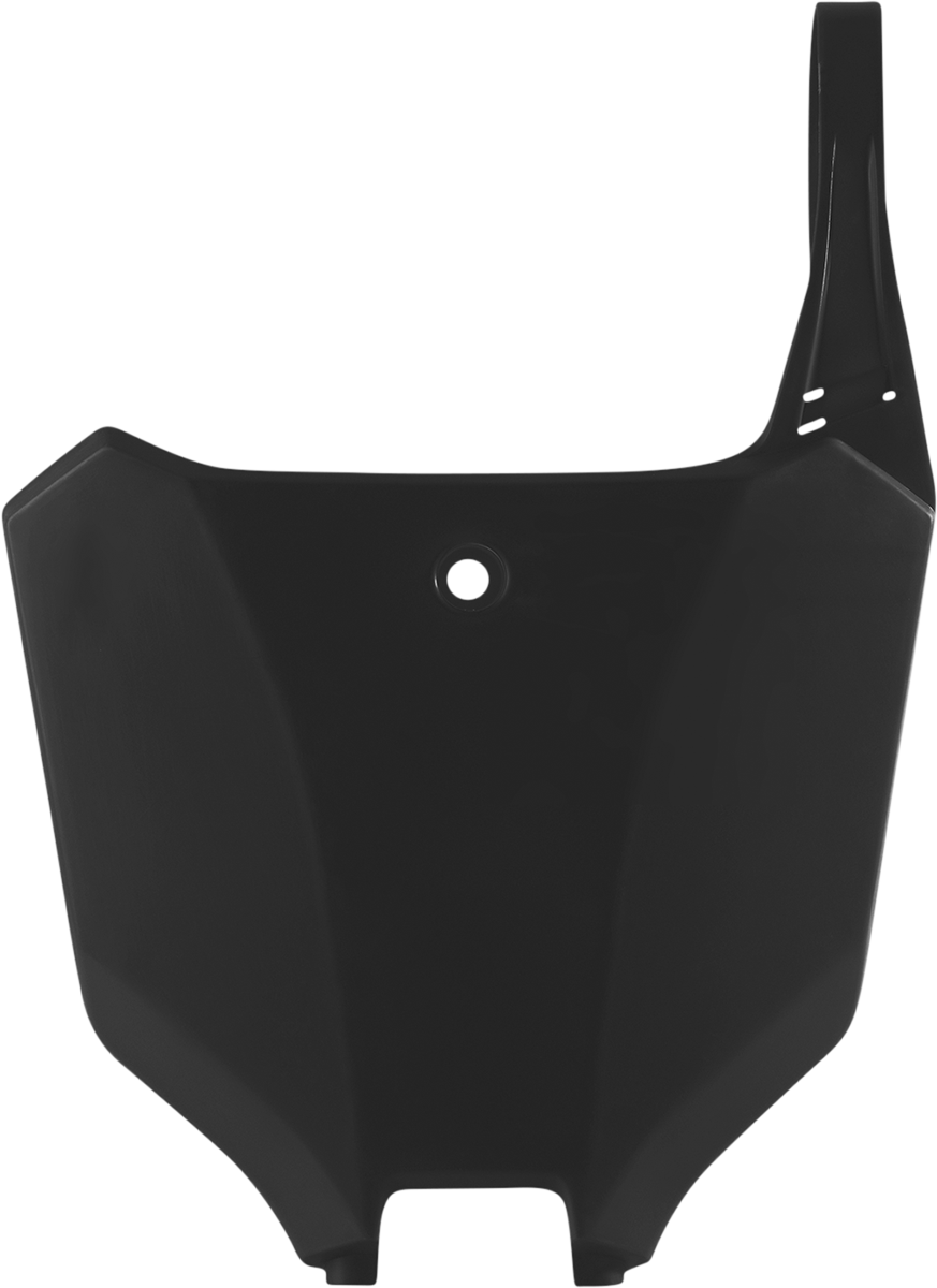 Front Number Plate - Black 2021 - 2023