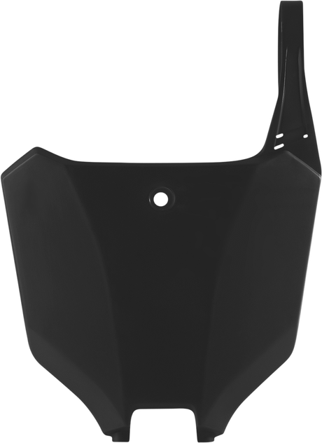 Front Number Plate - Black 2021 - 2023