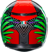 K3 Helmet - Kamaleon - Black/Red/Green - 2XL