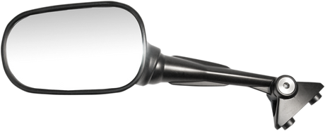 Mirror - Side View - Oval - Black - Left 2006 - 2012